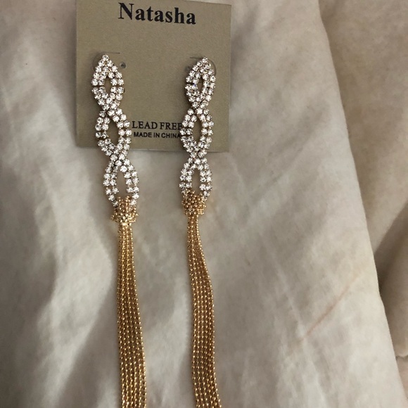 Natasha Dangle Chandelier Earrings - Picture 1 of 1